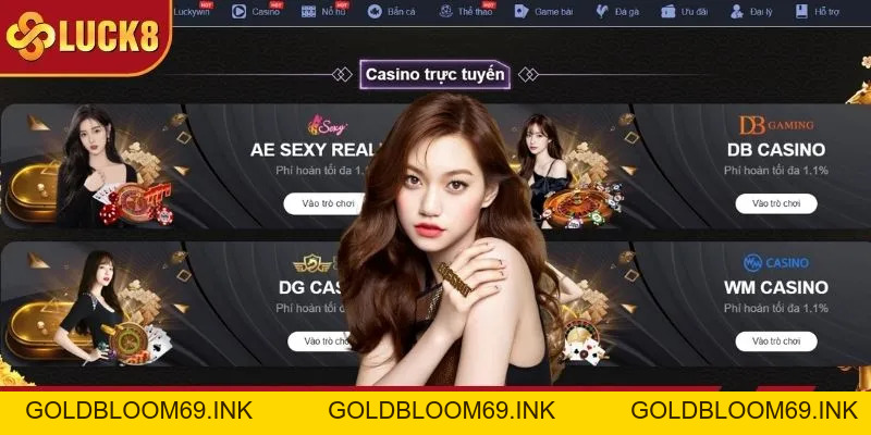 Casino LUCK8 Trải Nghiệm Game Giải Trí Đặc Biệt Nhất 2026