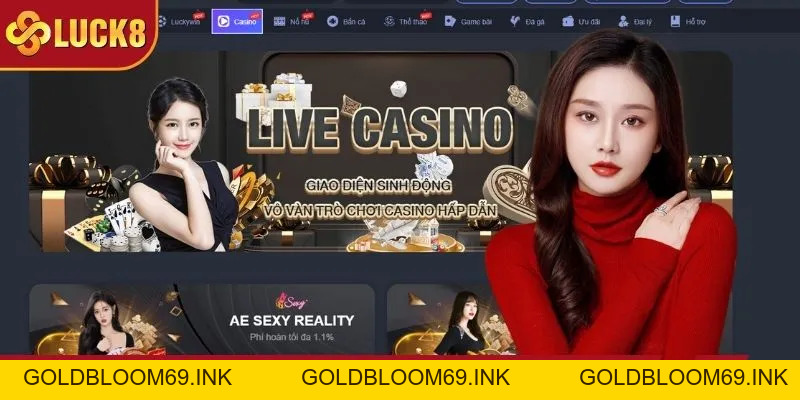 Casino LUCK8 Trải Nghiệm Game Giải Trí Đặc Biệt Nhất 2026