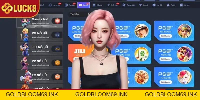 Nổ Hũ LUCK8: Sảnh Quay Slot Đổi Thưởng Đẳng Cấp 2026
